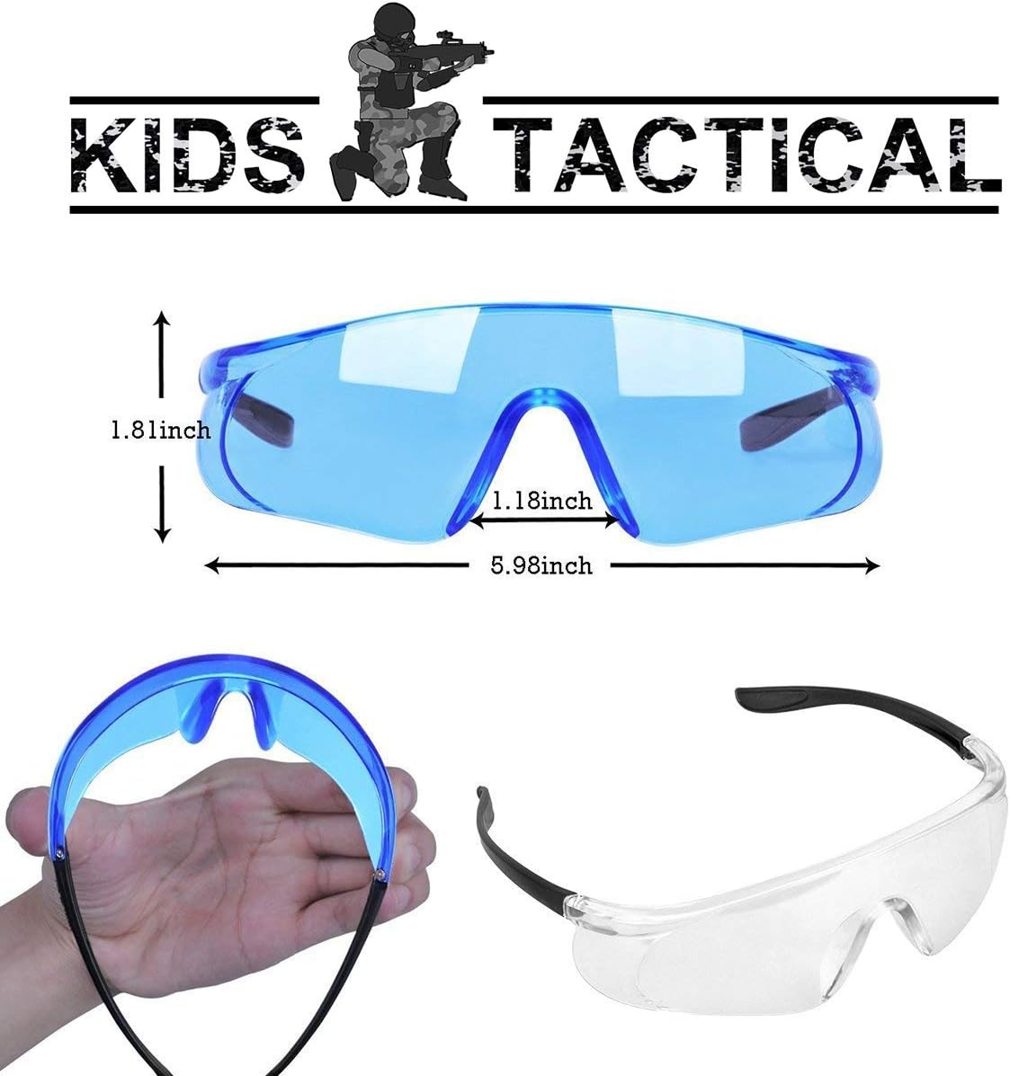 Meland Kids Tactical Vest - 2Pack Adjustable Tactical Jacket Vest Kit for Nerf Guns N-Strike Elite Series Toys with 80Dart Bullets, 2Boys Tactical Vests, 2Reload Clip, 2Face Mask,2Wrist Band&2 Glasses