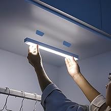 PSP 2Watt Dim Motion Sensor LED Light 1Y Warranty Rechargeable with Type-C Port Magnetic Mounts (Cool White - 50CM)