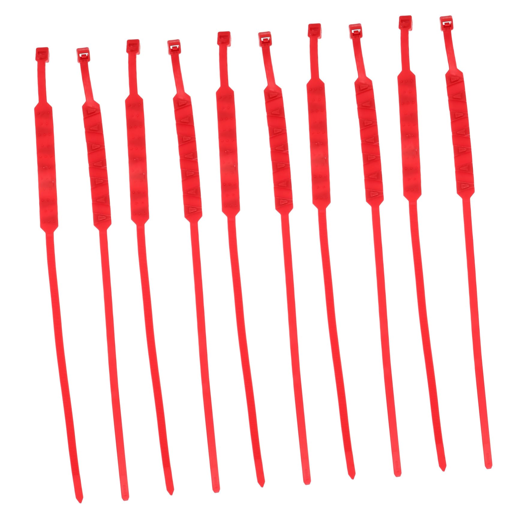 STOBAZA 10pcs Zip Tie Tire Chains Emergency Skid Chains for Suvs Cars Trucks Winter Driving Heavy Duty Tire Traction Device