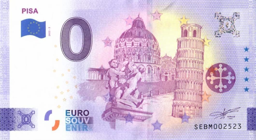 Citt&agrave; Del Vaticano - Banconota 0 Euro 2022 - ... - Numismatic Auctions