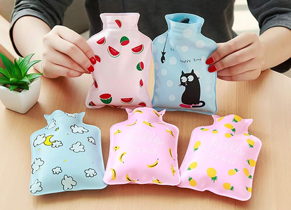 HOUSE HATCH Small Hot Water Bottle Heating Bag For Joint & Muscles Pain PVC Hot/Cold Water Bag(Color & Design as per availability) (Pack of 2) 1