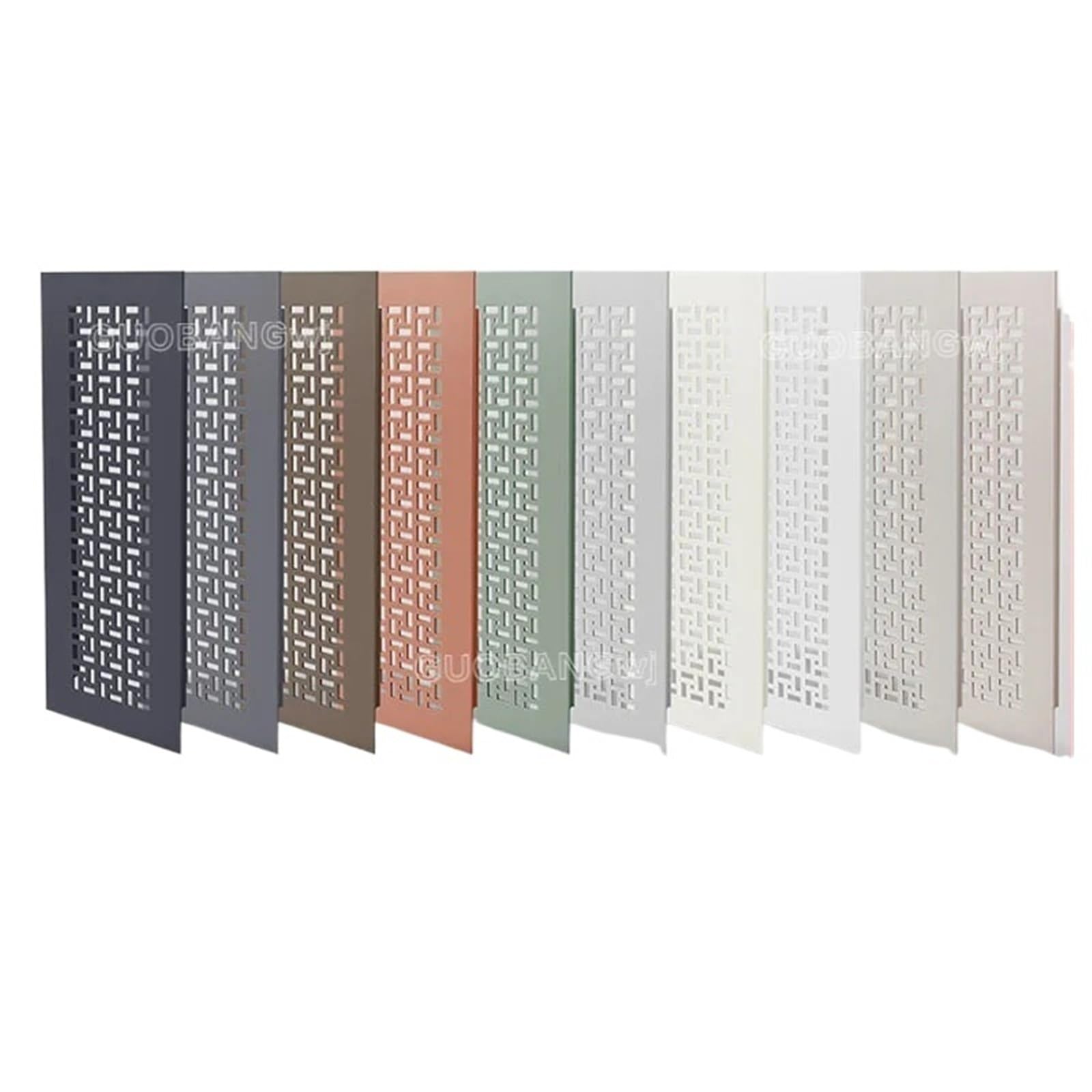 Ventilation Grilles 1PCS Vent Grille Aluminum Mesh Cover for Shoe Cabinet Dustproof(Color-07,Color 80x400mm)