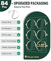 Vista 2 de Masilla adhesiva de museo extra grande de 1.18 pulgadas, resistente, extraíble, sin residuos, película mejorada de fácil despegar, masilla de pared