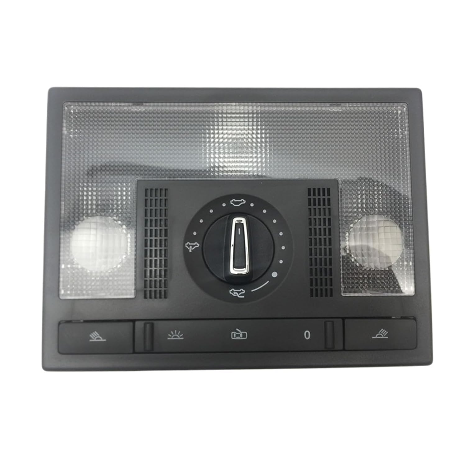 Overhead Console Light Fit for Polo Lavida Fit for Santana Fit for Jetta Indoor Ceiling Light 1pcs Sunroof Switch Console(Rear Lights Beige)