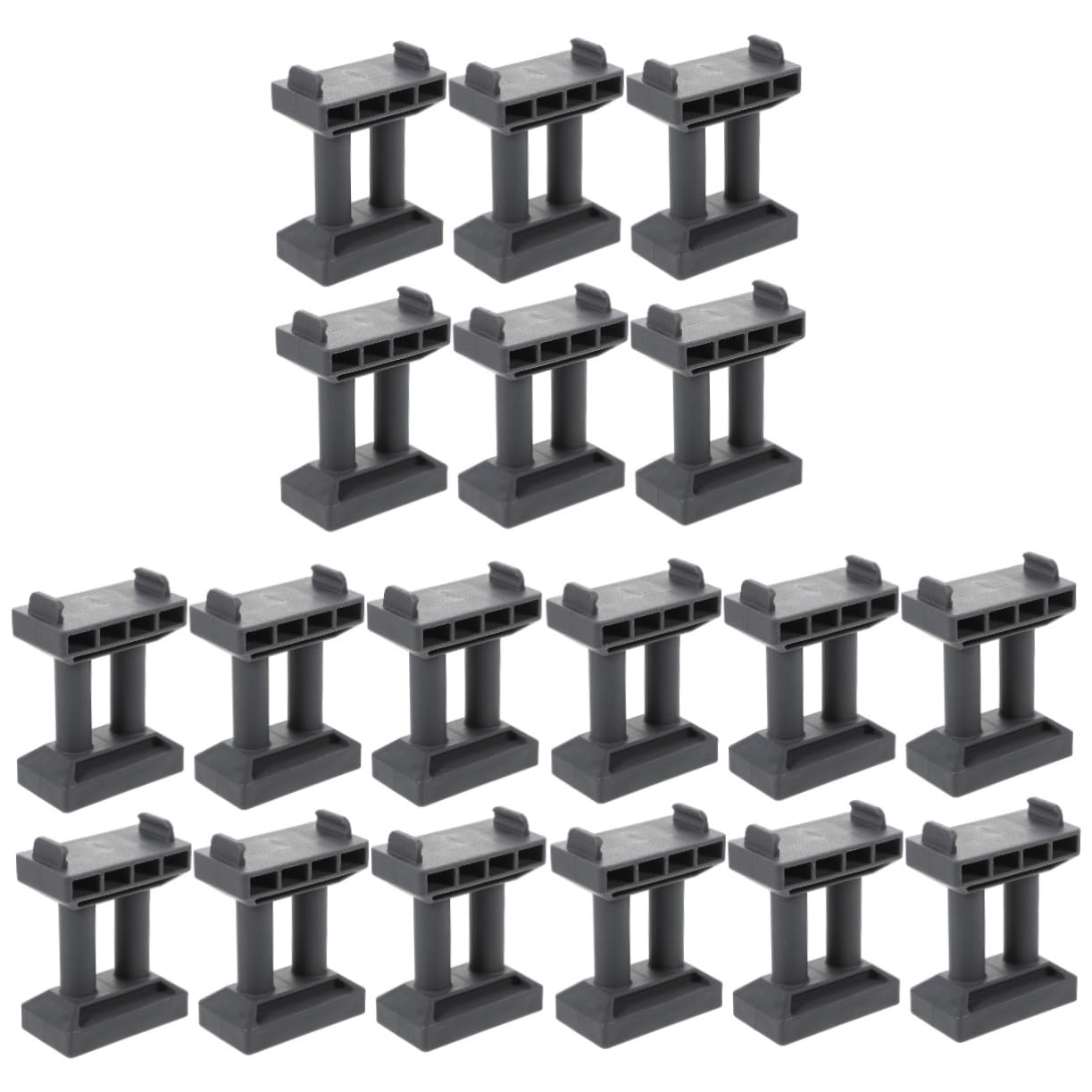 18pezzi Di Ponte Decorativo Per Treni Supporto Miniatura Per Costruzioni Giocattolo Compatibile Con Sistemi Di Treni Stimola Immaginazione Dei
