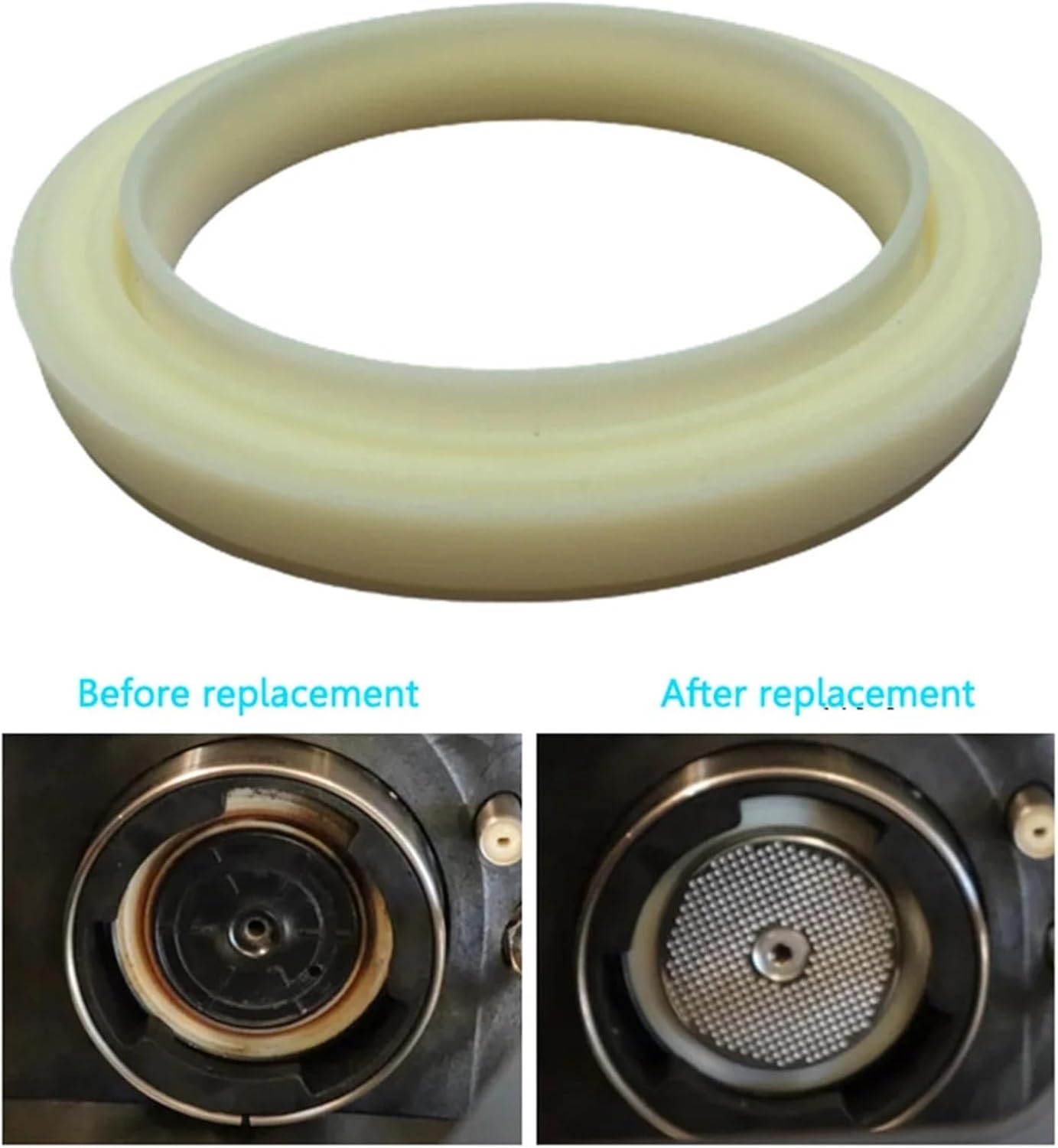 Gasket Coffee Machine Home Steam Ring Durable 54mm Replacement Part Silicone Seal Compatible For 8 Series machine