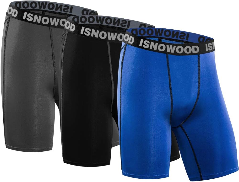 Compression Shorts for Men Spandex Running Workout Athletic Underwear