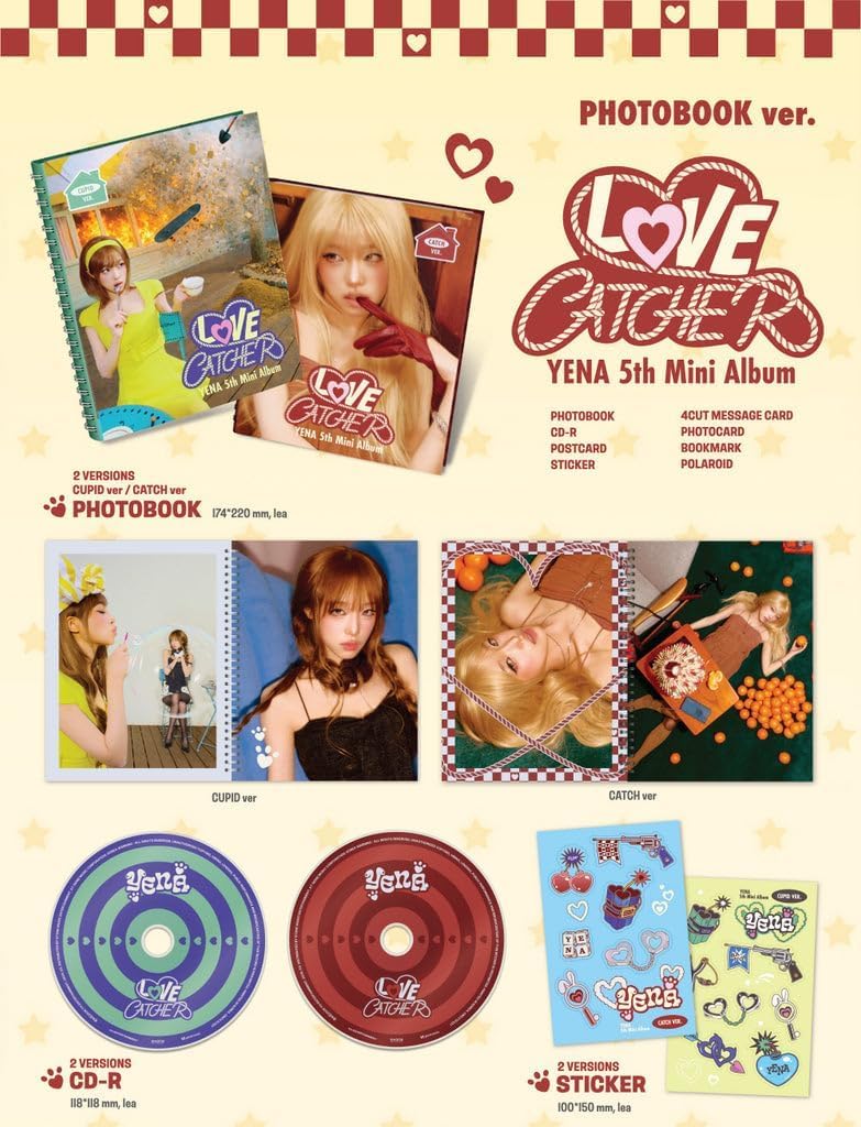 Amazon.co.jp: イェナ YENA - Love Catcher [Photobook ver.] 5thミニ
