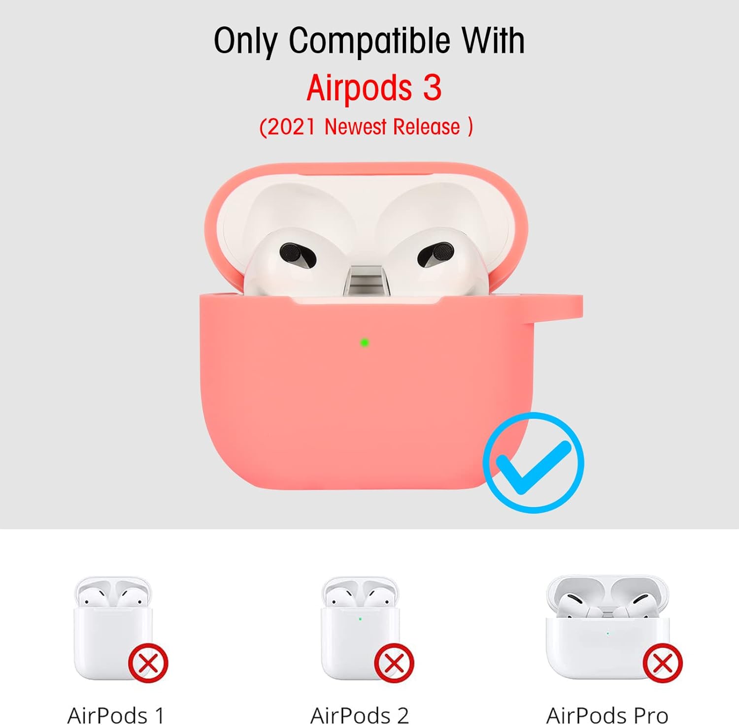 KOKOKA Case Cover Compatible with Airpods 3 - Image 3