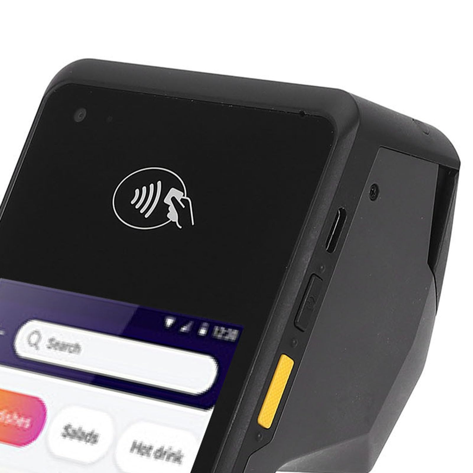 CHICIRIS POS Impresora Térmica WiFi Portátil de 5 Pulgadas, Impresora de Recibos NFC 11 para Pequeñas Empresas con Velocidad de Impresión de 90 Mm/s y Cámara de 5 MP