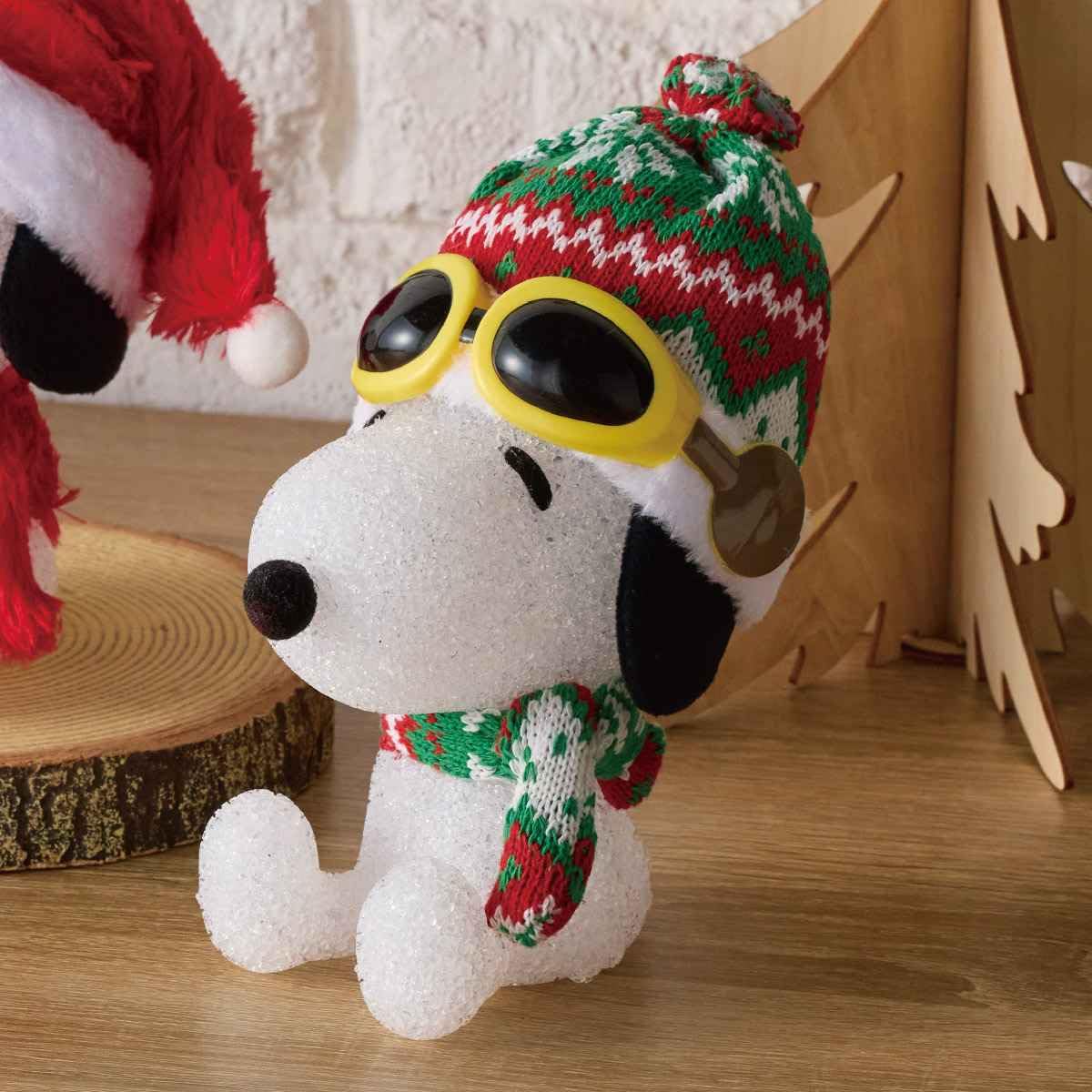 Amazon.co.jp: クリスマスライト スヌーピー ゴーグルグリーン 高さ