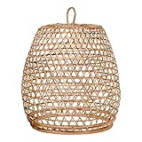 Gewicht ca.: 1,4 kg Lampenschirm LIBBY Deckenlampen Deckenleuchten Hängelampe Schirm Rattan