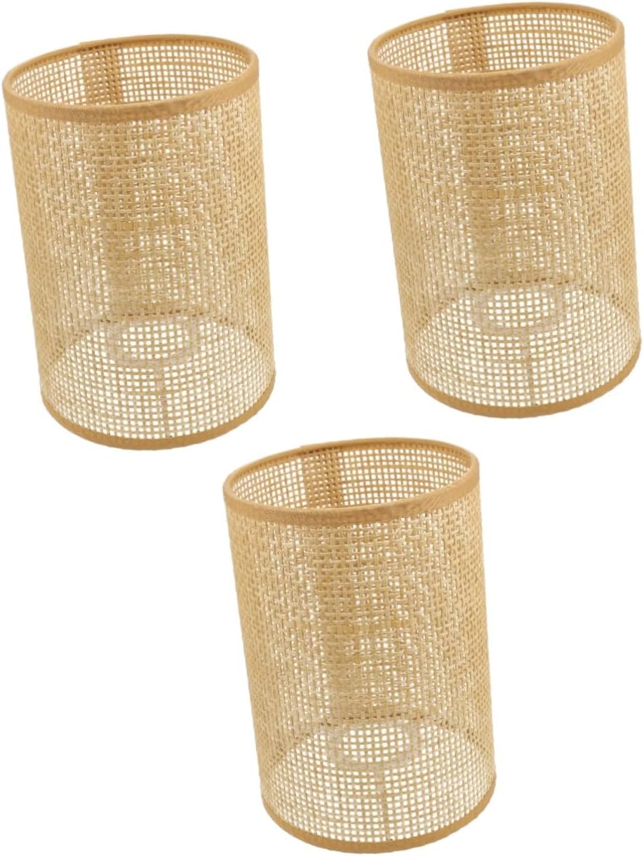 DOITOOL Chandelier Lamp Shades Chandelier Lamp Shades 3pcs Lamp Table Lamp s Vintage Lamp Pendant Lamp Rattan Rural s s
