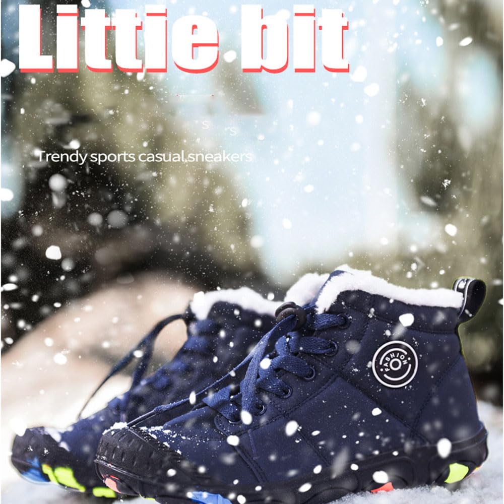Generisch Chaussures pieds nus pour enfants - Automne - Chaussures pieds nus - Imperméables - Pour l'hiver
