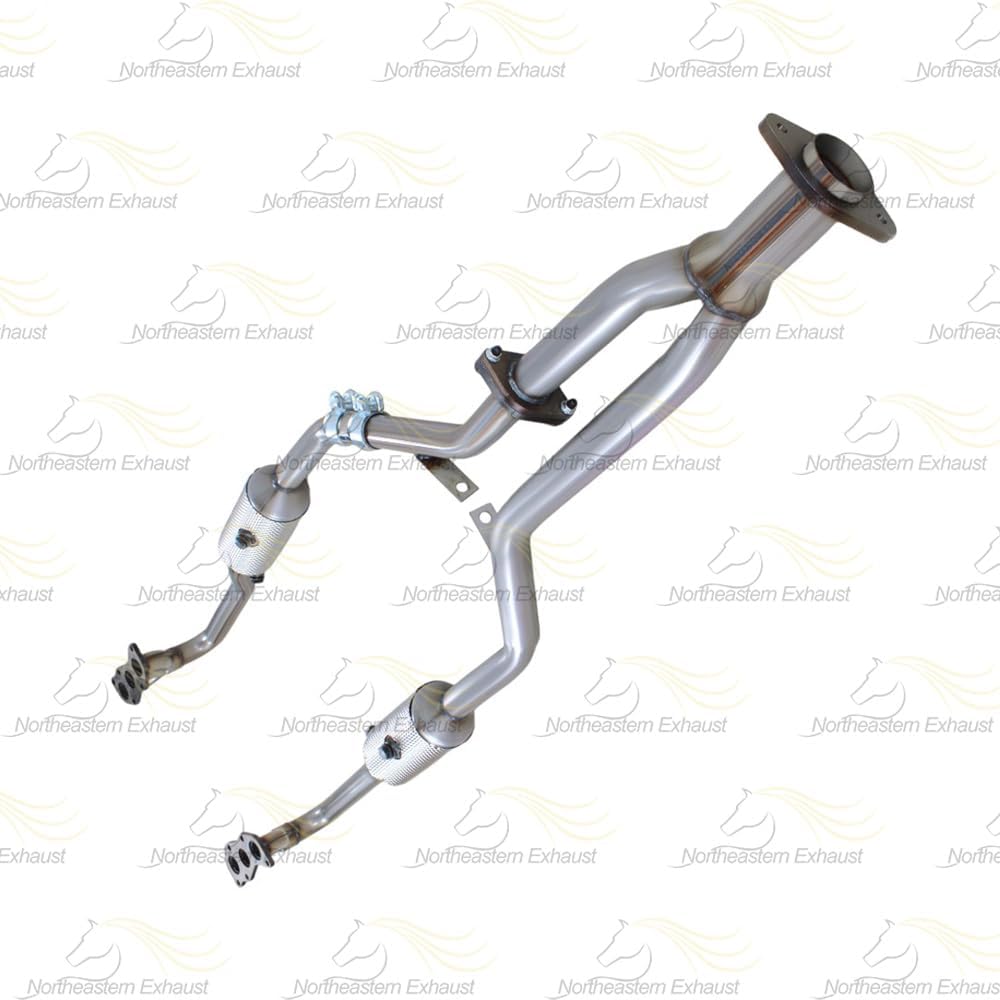 Northeastern Exhaust | Stainless Steel EPA-Approved Driver & Passenger Side Catalytic Exhaust System Kit Compatible for Subaru Outback 2010-2019 3.6L | Free Gaskets, Clamp and Bolts & Nuts Included