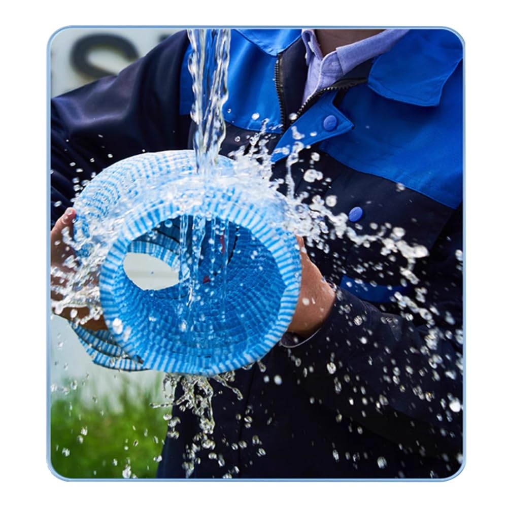 Tuyau de drainage d'infiltration souple en tissu avec fil d'acier pour cour, trottoir, jardin, pelouse, patio