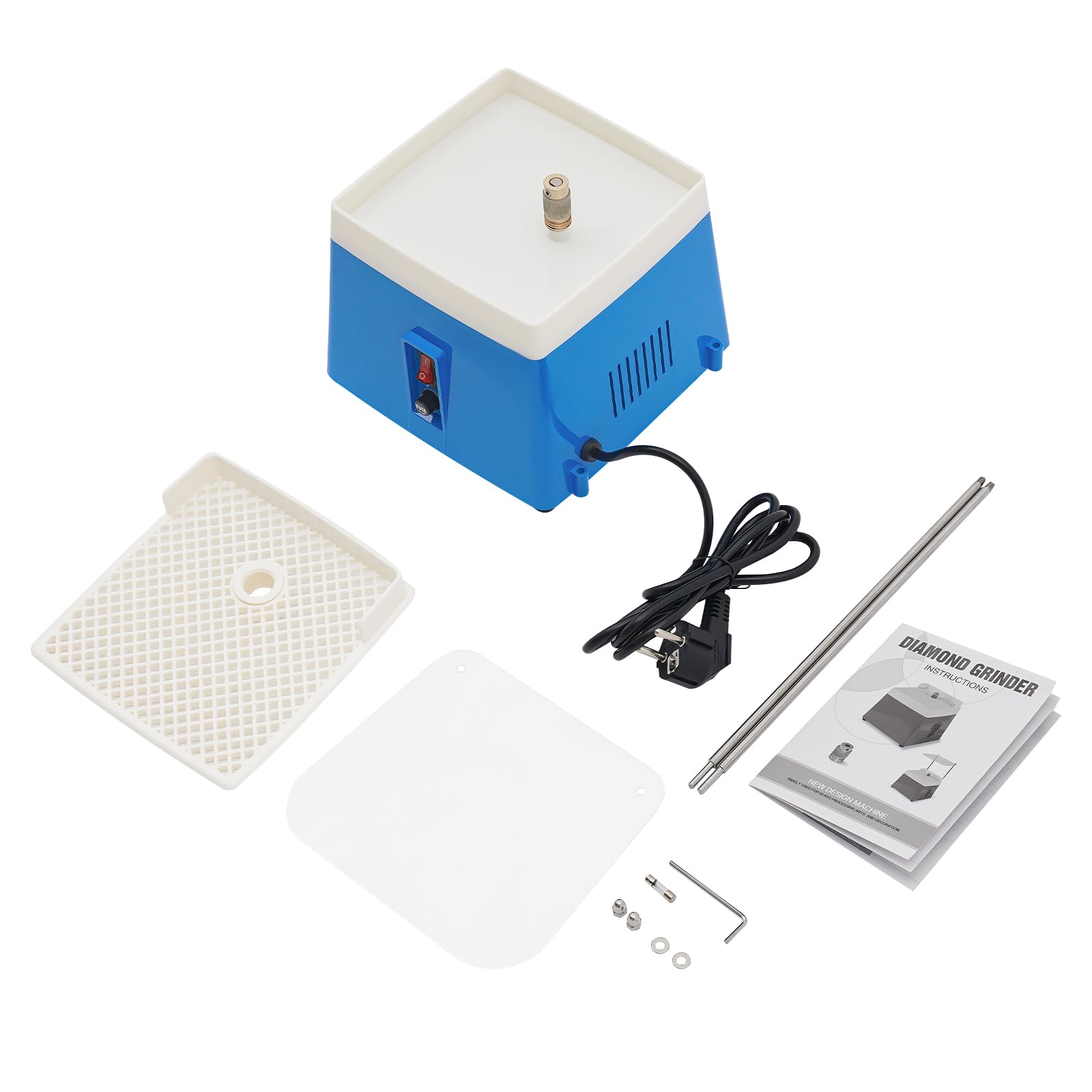 Mini Meuleuse Ponceuse à Verre Électrique 65W - 4200 Tr/min
