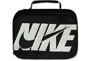 Eco-Friendly Swoosh Lunch Bag in Black