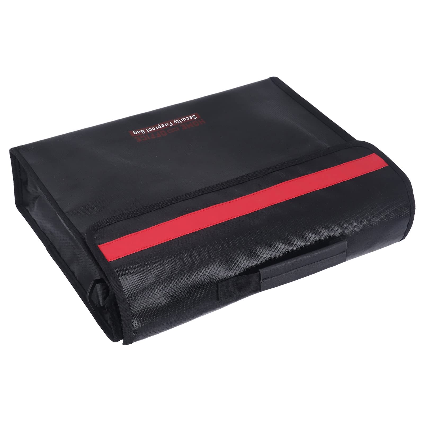Borsa Sicurezza ignifuga SustVita con striscia riflettente per la sicurezza notturna, borsa portadocumenti ignifuga portatile per documenti e oggetti di valore, 15,3 x 11 x 3,7
