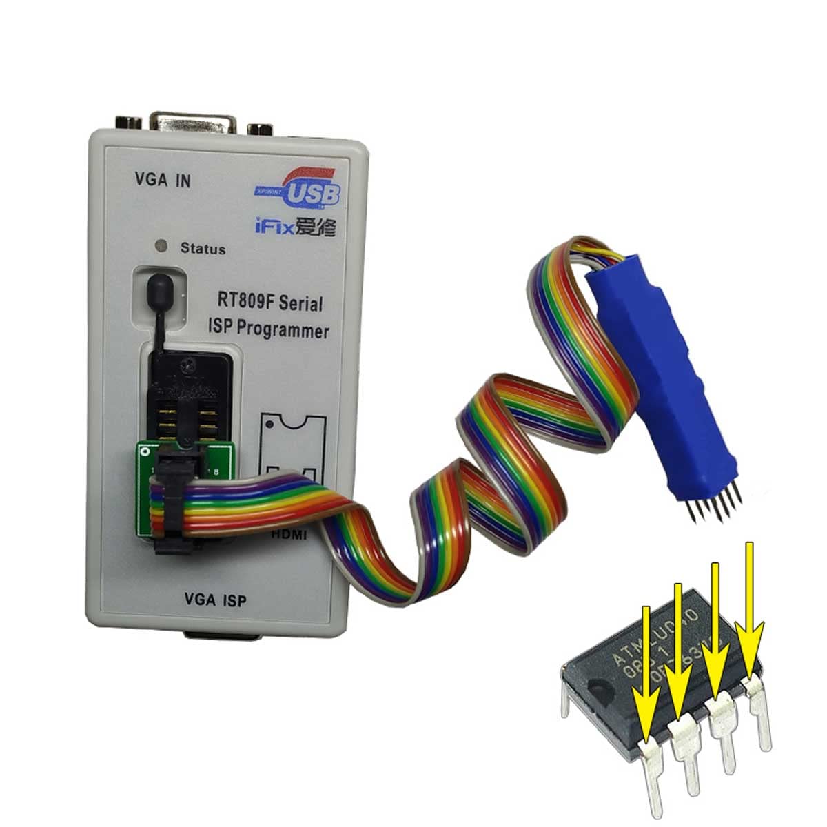 Microcontroller Test Station STEM8S 8L - Offline Programmer Test ...