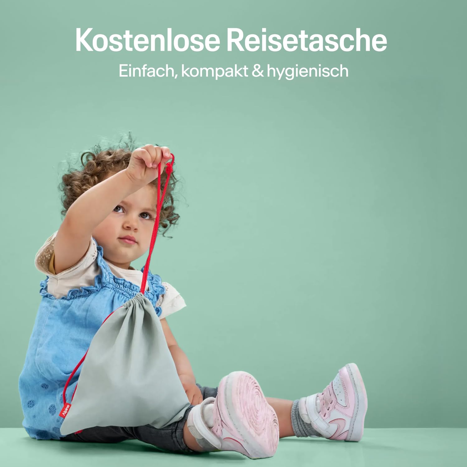 Alpine Muffy Baby Comfort Gehörschutz für Babys & Kleinkinder Getestet in Deutschland Kopfband Verstellbar Grün