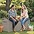 YITAHOME 120 Gallon Resin Deck Box, Weather Resistant Outdoor Storage Box for Patio Pillow, Garden Tools, Pool Supplies, Lockable, Easy Assembly, Extra Seat or Table with Cushion (Light Brown)