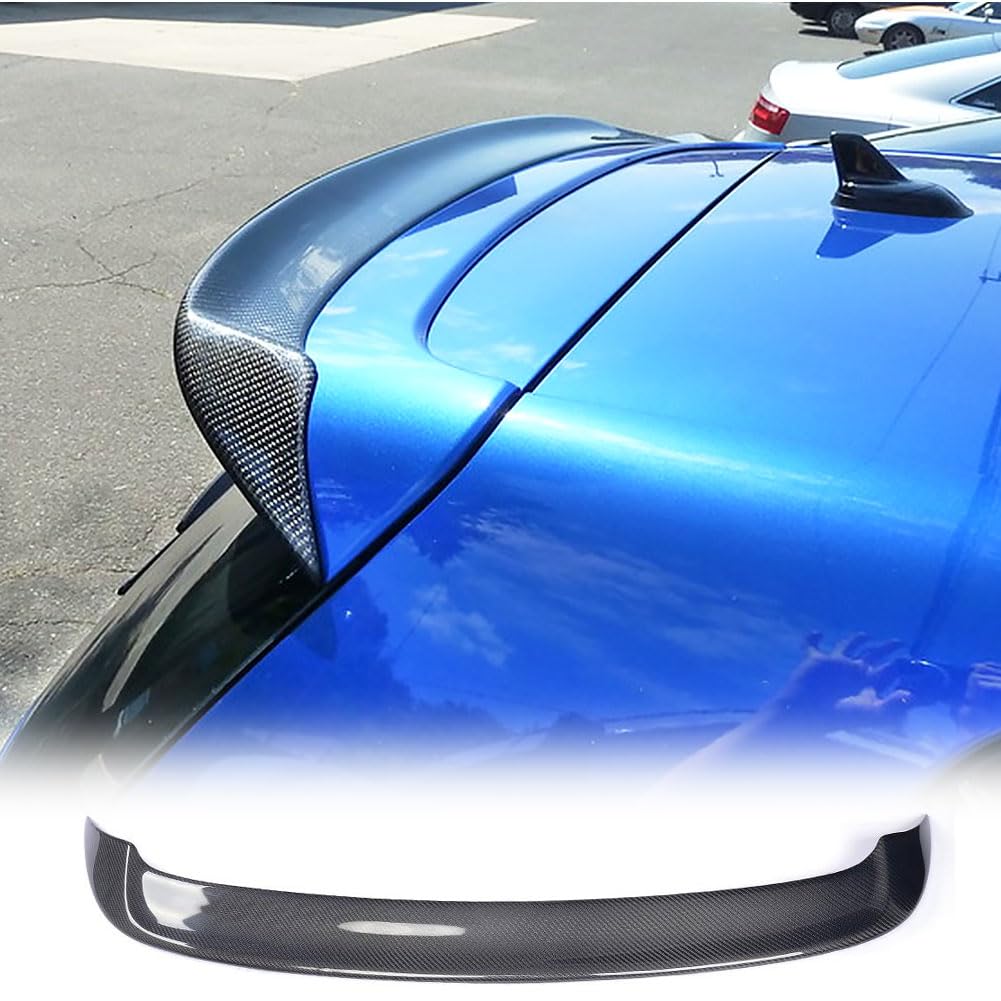 Real Carbon Fiber Roof Spoiler for Volkswagen VW Golf 6 GTI & R 2010-2013 Hatchback Rear Trunk Wing Lip Tail Factory Outlet