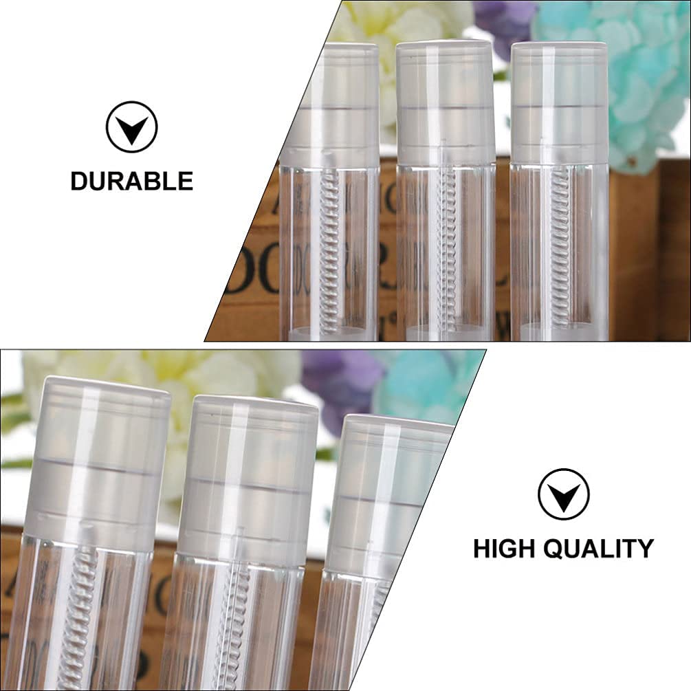 Hunky Dory 5 Grams Transparent Cosmetics Shan Jar Container for Chapstick Lip Balm, Essential oil, Costemic, Makeup Use (Pack of 6) 2