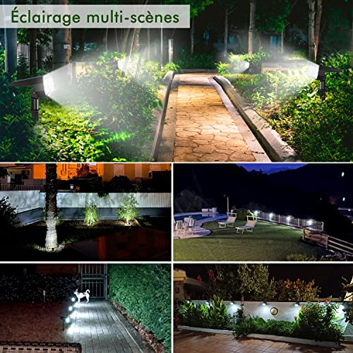 WeBeqer Faretto solare esterno potente, luminosità...