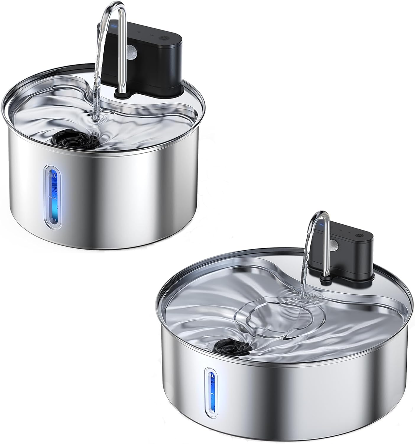 3.5L and 12L Wireless Stainless Steel Water Fountain
