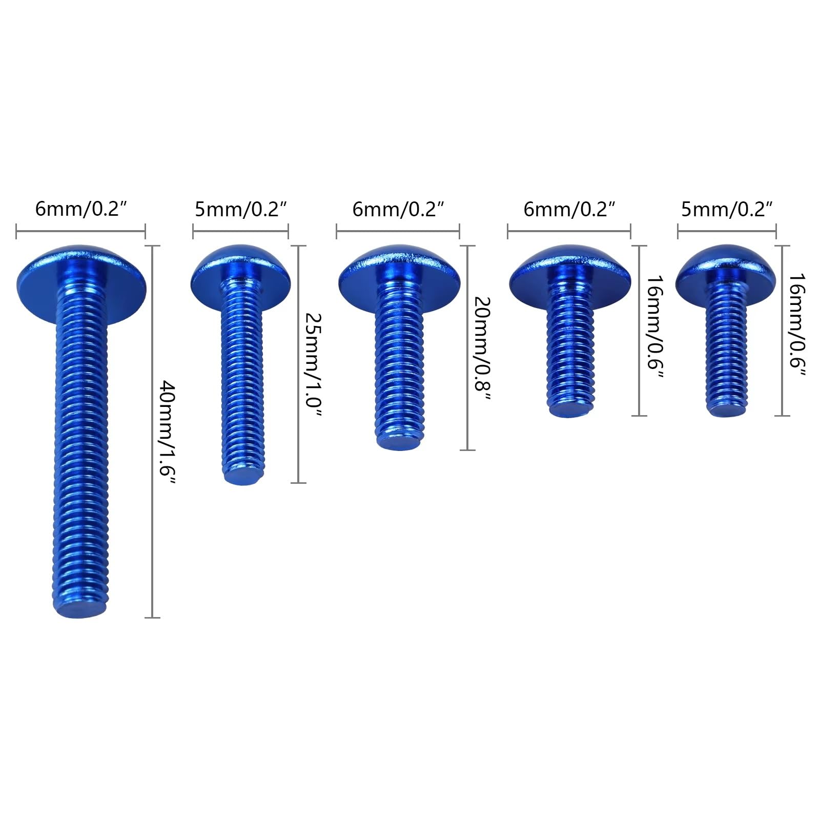 Compatibile Con YZF Per R1 Per R15 Per R3 Per R6 190PCS Moto Carenatura Bulloni Di Fissaggio Clip Vite Bulloni E Dadi Set Kit Viti Moto(Green)
