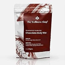 The Wellness Shop Women - Chocolate Full Body Wax | Hair Removal Powder For Leg,10 Minute Painless Herbal Hair Removal Waxing Powder, Easy To Use At Home,Salon Like Results, Effective Hair Removal (100G)