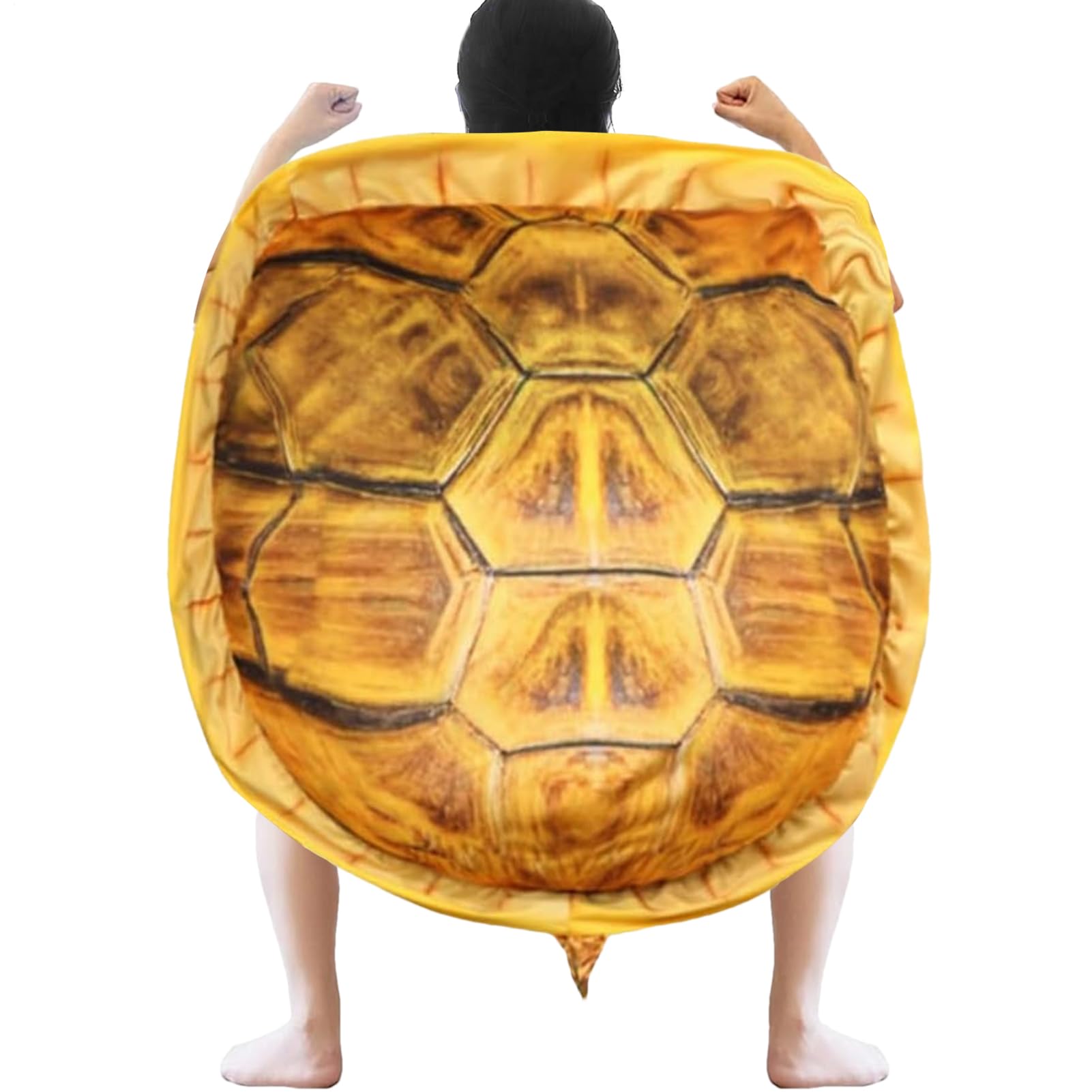 Porter Un Accessoire De Déguisement tortue géante pour se relaxer et jouer au sol