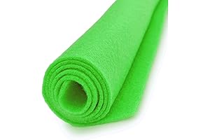 Neon Lime Green Premium Acrylic Felt XL Craft Sheet