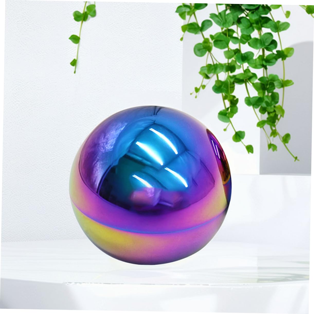 Gatuida Sfere Decorative da Giardino Riflettenti 2 Pezzi in Acciaio Inox