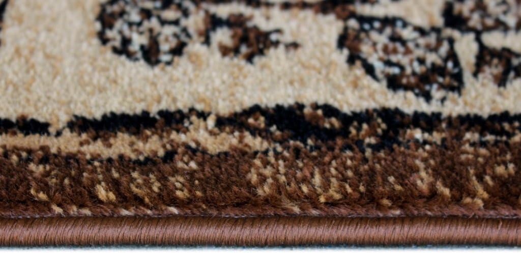 YHSF Cabin Style Area Rug – Rustic Lodge Rugs with Bear, Elk, Deer & Moose Designs for Living Room, Bedroom, Dining Room, Hallways, Office – Cabin, Lodge 362 (2' x 3' 2")