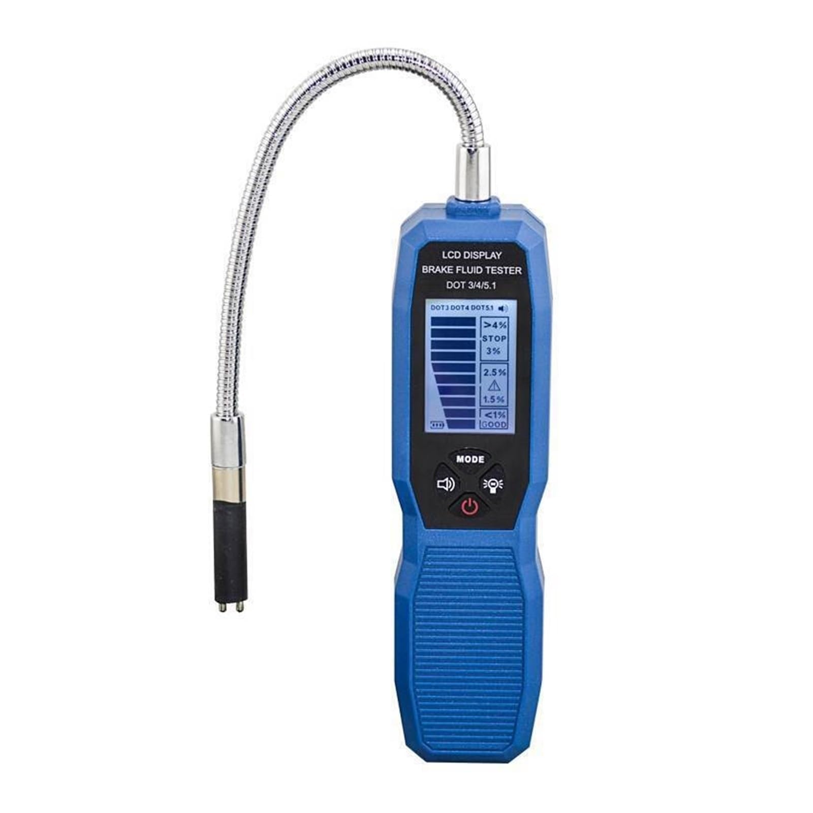 Brake Fluid Tester, Oil Tester, Engine Oil Tester for Check Oil Quality Detector with LED Display Gas Analyzer Car Testing Tools