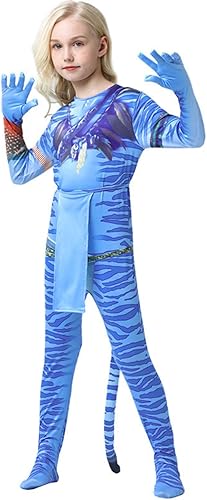 Miniatura 3 de Naeviwth Disfraz de Halloween de elastano para niños overol completo de extraterrestres para niños y niñas