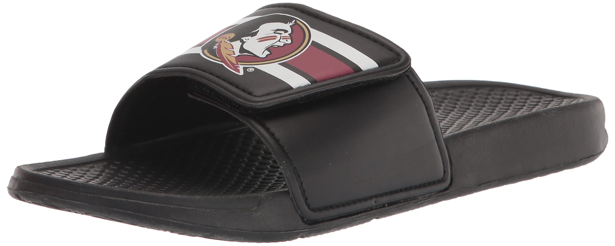 FOCO Alabama Crimson Tide NCAA Mens Stripe Mens Legacy Sport Slide - L