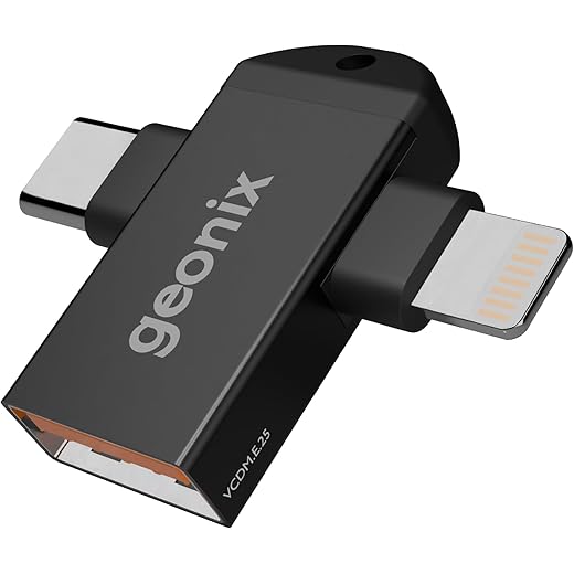 Geonix Lightning Adapter 5Gbps OTG Converter