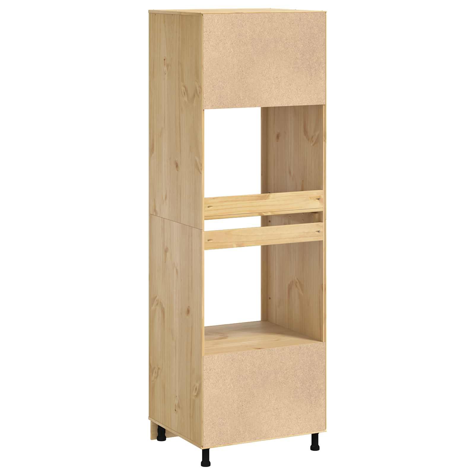 Eleganter Kiefernschrank mit rechteckiger Form und viel Stauraum - Moderner Wohnraumorganisator Model42007567