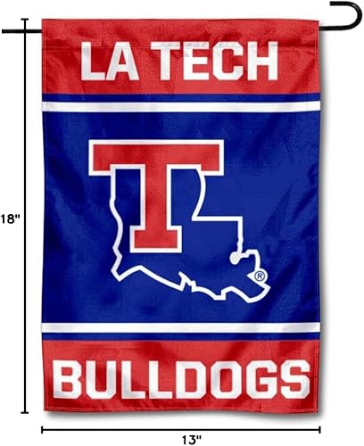 Miniatura 5 de Bandera de jardín de Louisiana Tech Bulldogs