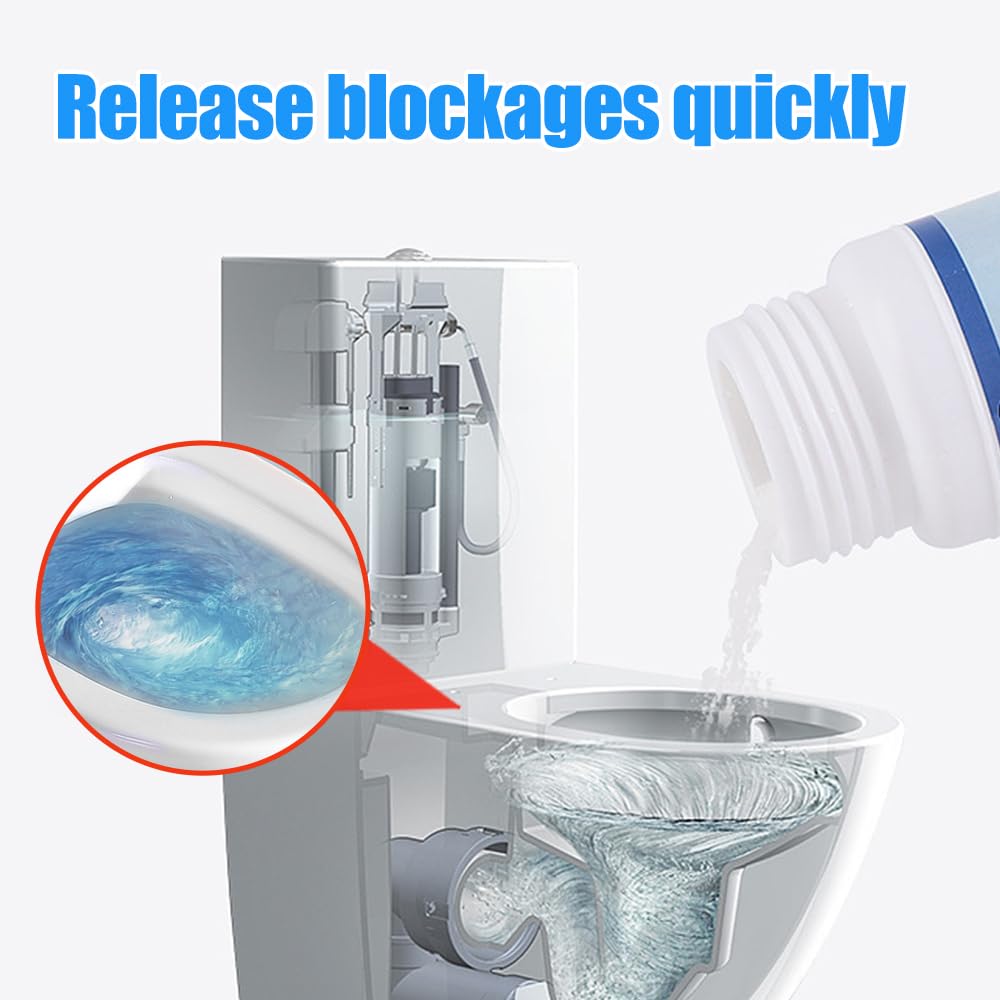 Abflussreiniger Schaum Extra Stark, 2026 Upgrade Rohrreiniger Extrem Stark, Sink Und Drain Cleaner, Hochwirksamer Rohrreiniger Mit Aktivschaum, für Küche, Bad, Toilette (3 Stück)