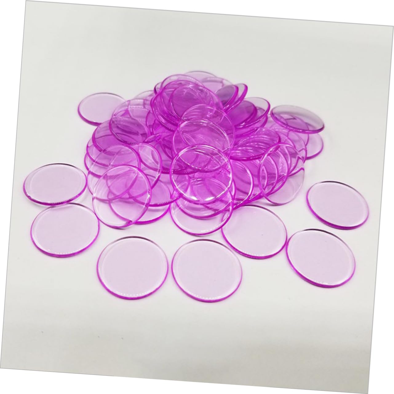 NAMOARLY Plastic Bingo Chips 200pcs Bingo Game Markers Tokens Boys and Girls Counting