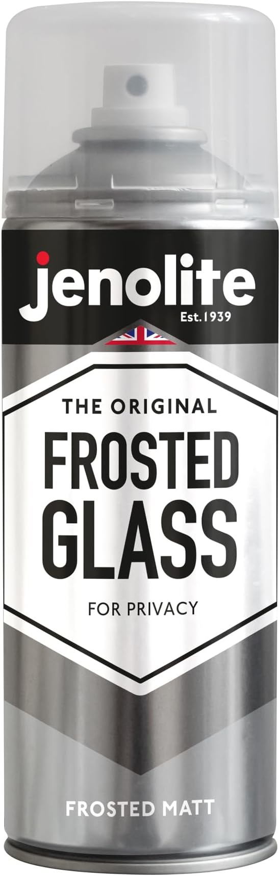 JENOLITE Frosted Glass Spray Paint OPAQUE MATT FINISH 400ml