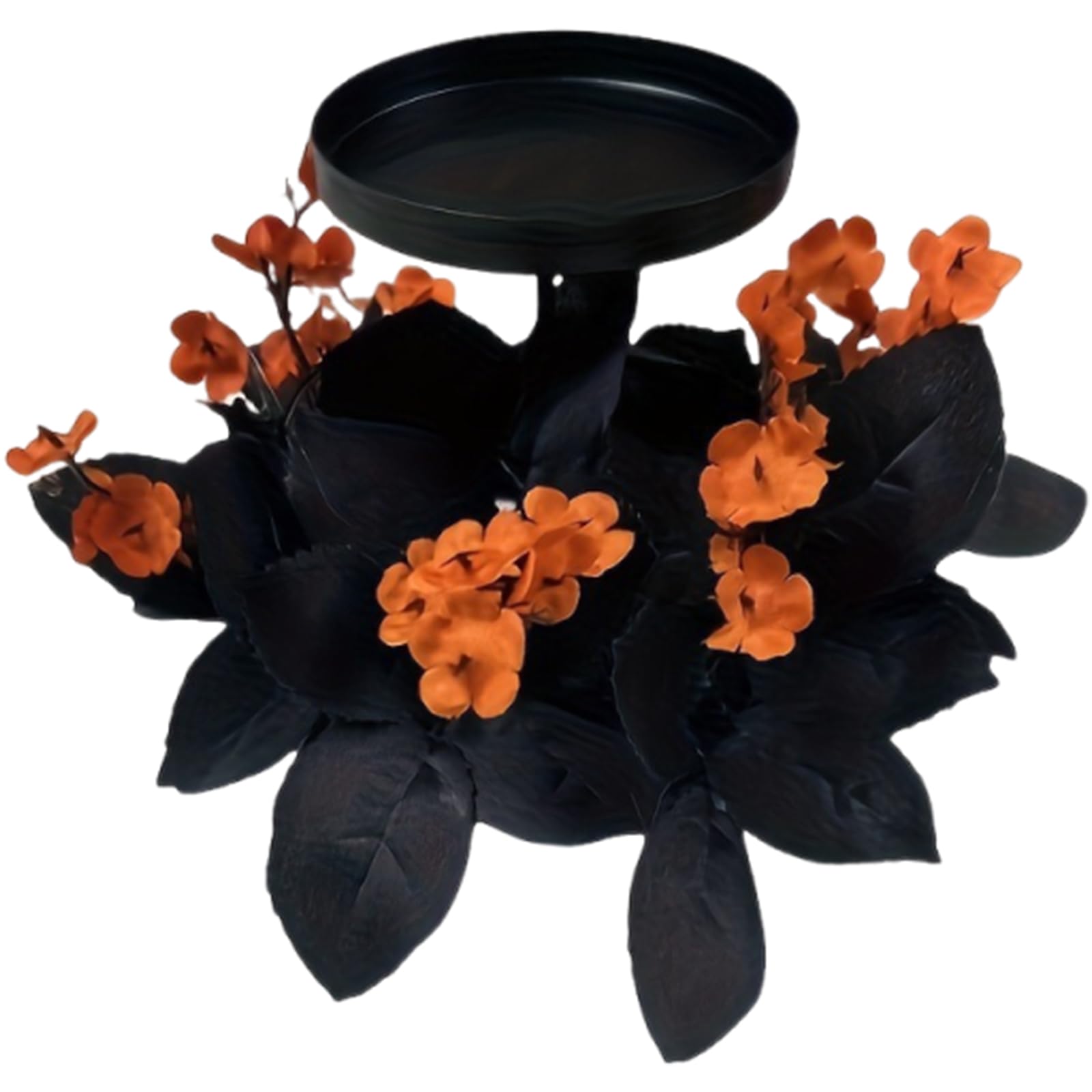 Seasonal Metal Holders Decors with Fall Winter Pumpkins Perfect for Creating Holiday Christmas Atmospheres Seasonal Holders