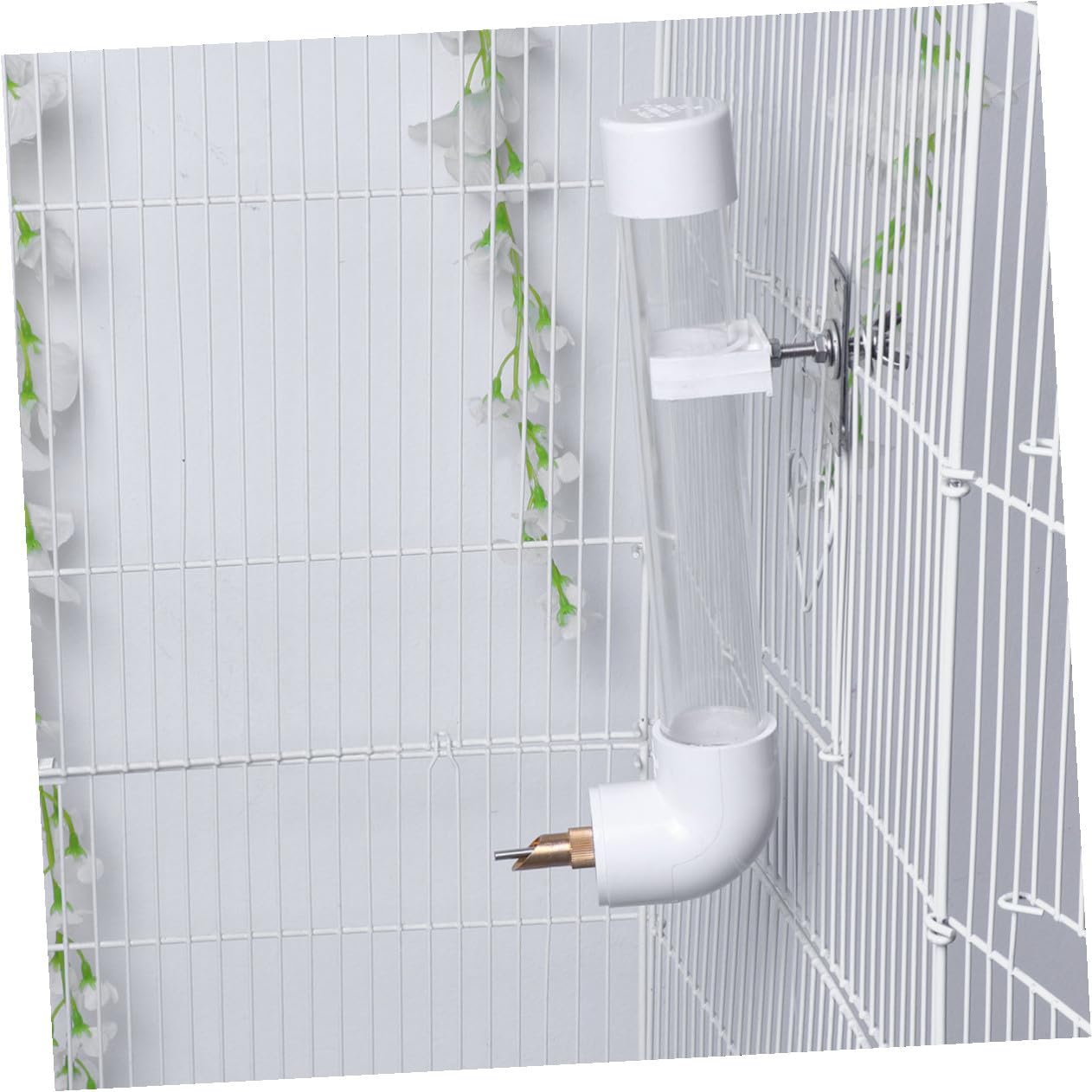 GALPADA Dispensador Automático de Agua para Mascotas Bebedero Colgante para Perros y Pájaros Medianos y Grandes Capacidad Amplia Plástico Duradero Fácil Limpieza y Recarga Instalación