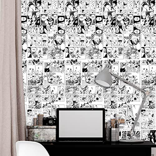 Papel de Parede Lavável Adesivo Autocolante Decoração Anime Mangá Hunter x Hunter Quarto 3 Metros