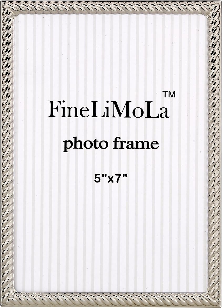 FineLiMoLa Rope Design Silver Frame