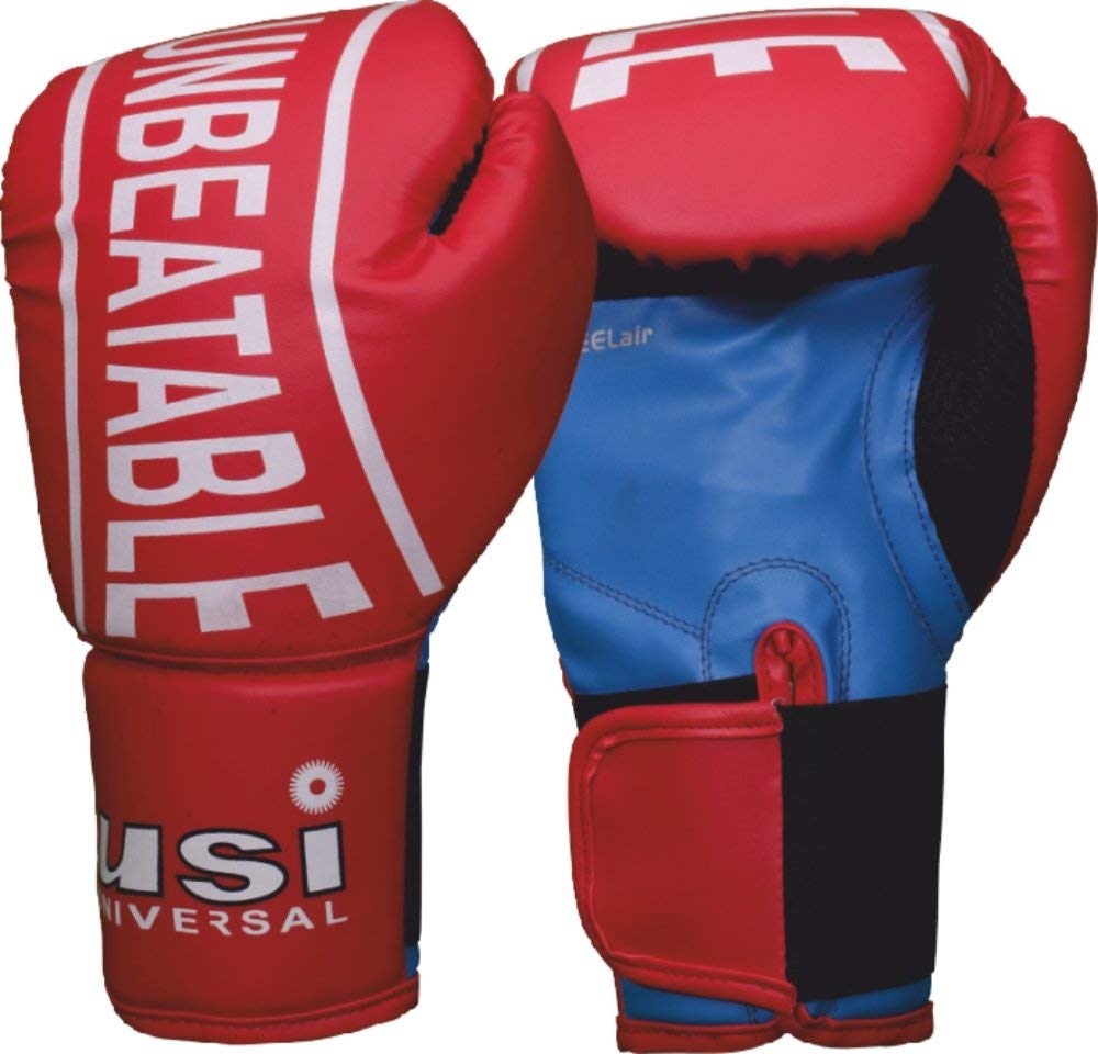 USI UNIVERSAL Boxing Gloves, 612NV Red Novice Boxing Gloves, Vinyl Construction, Lightweight Padding, Ventilated Upper Palm And Thumb, Elasticated Hook & Loop Tab Closure (Size Junior) (B01N532W3P) Amazon Price History, Amazon Price Tracker